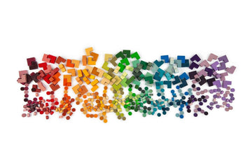 Mis Match and Bloom - Houten blokjes